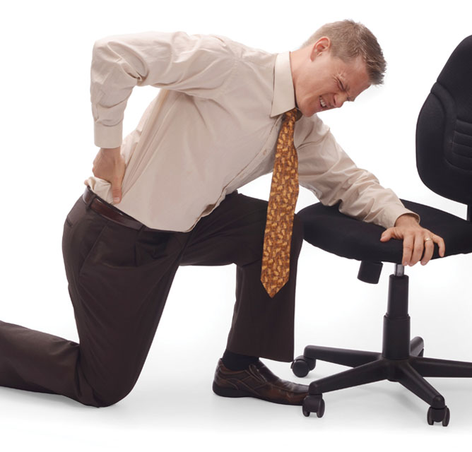 בפריצות דיסק בגב התחתון