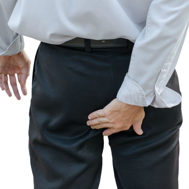 בעיות טחורים - אילוסטרציה