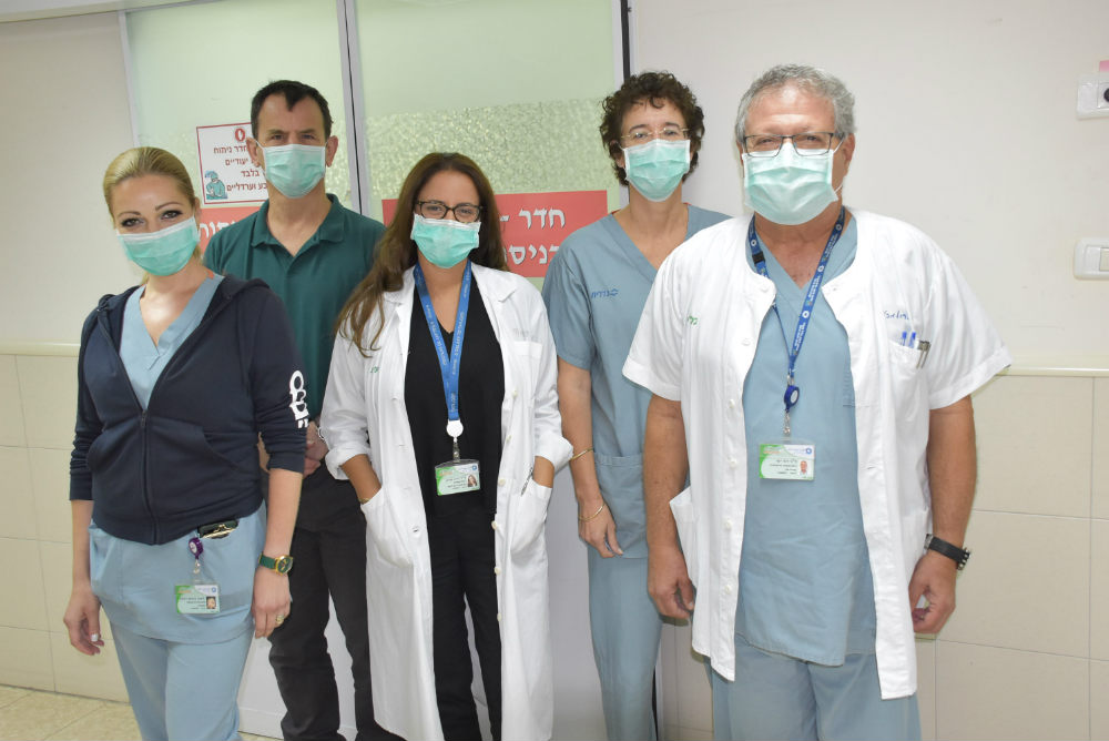 צוות מכון הפריון של המרכז הרפואי כרמל בחיפה